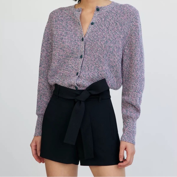 Aritzia Tie Front Pants Short - Picture 4 of 5